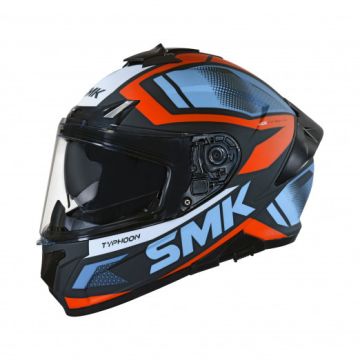 Casco integrale SMK TYPHOON THORN Nero Blu Rosso