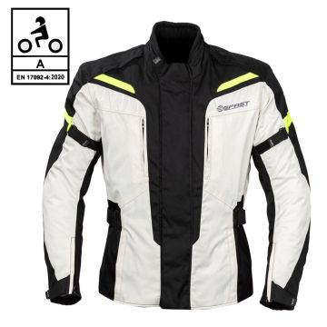 Giacca moto Befast PRO RIDER CE Certificata Nero Grigio