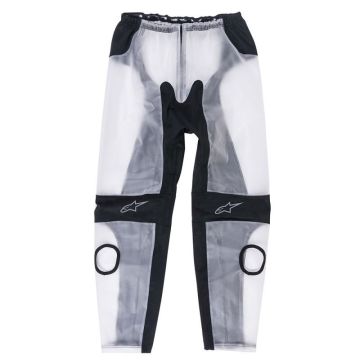 Pantaloni antipioggia Alpinestars RACING RAIN nero trasparente