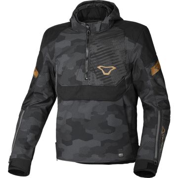 Blouson moto Macna Traffiq AWS Camouflage Noir Gris