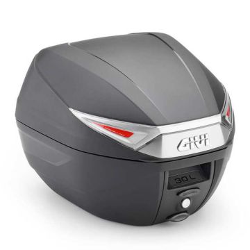 Givi C30NT Black top case with 30lt Fumè reflectors