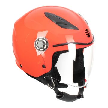 Casco jet bambino Befast Flipper Rosso 