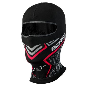 Befast Cagoule Balaclava Noir Rouge Gris