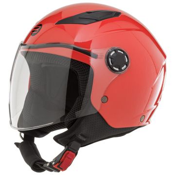 Casque jet pour enfant Befast Flipper III Rouge