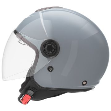 Befast Casque jet Elysium ce visière double gris