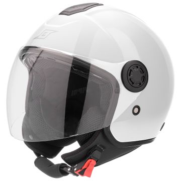 Befast Casque jet Elysium ce double visière blanche