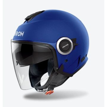 Airoh HELYOS COLOR casque jet bleu mat