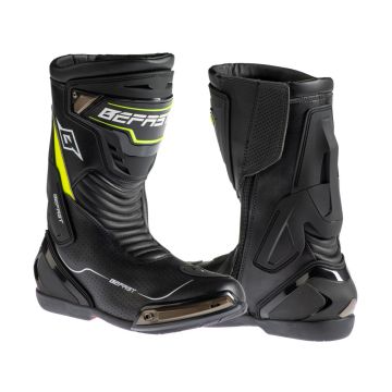 Befast BULLET RS AIR Noir Jaune botte de course moto