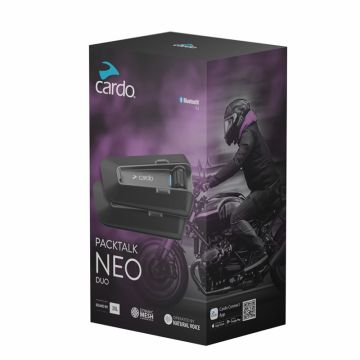 Cardo PACKTALK NEO DUO Intercom double Bluetooth