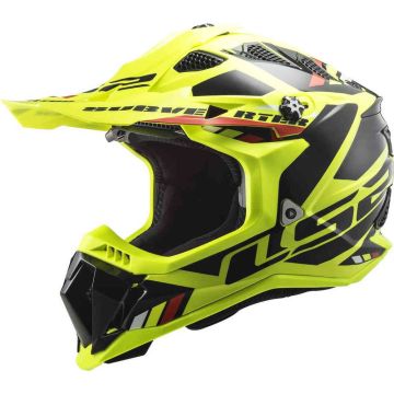 LS2  Casque Cross  MX700 SUBVERTER STOMP Jaune Noir ECE 22-06