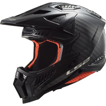 LS2  Casque Cross  MX703 C X-FORCE en Carbon Black Glossy Carbon ECE 22-06