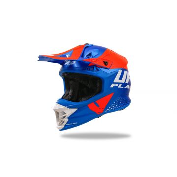 Casque cross Intrepid Bleu orange