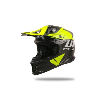 Casque Cross Intrepid Noir Jaune