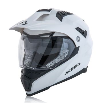 Full face helmet Acerbis Flip Fs-606 Shiny White