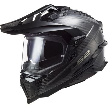 LS2  Casque intégral  MX701 C EXPLORER en carbone Noir Glossy Carbon ECE 22-06