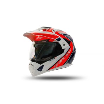 Casque intégral de randonnée Aries Rouge Bleu