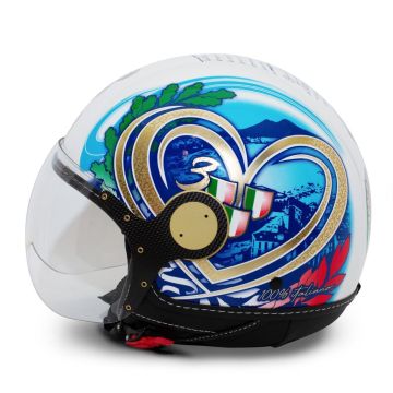 Casque jet MM Independent Napoli Scudetto LIMITED EDITION