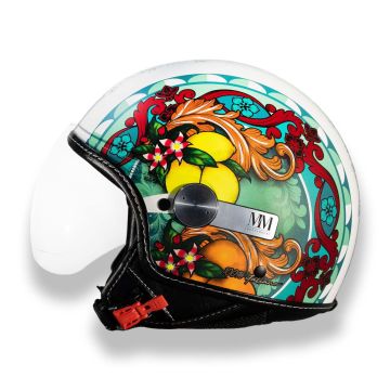 MM Independent Sicily Magnolia Green LIMITED EDITION casque jet