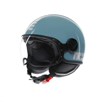 Momodesign Casque jet FGTR CLASSIC MOMODESIGN E2206 CANDY Sky Blue White