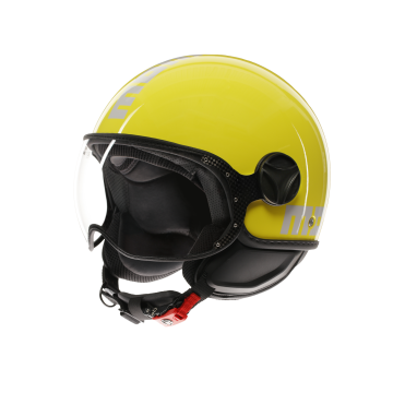 Momodesign Casque jet FGTR CLASSIC MOMODESIGN E2206 CANDY Yellow White