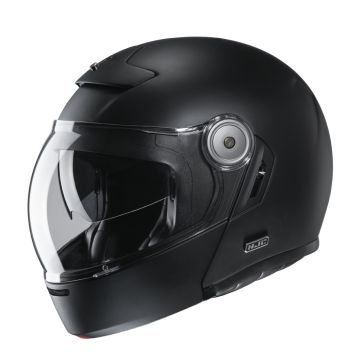 HJC V90 MATT fiber flip up helmet Black