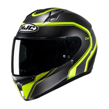 Hjc Casque moto intégral C10 ELIE Jaune Noir