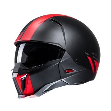 Hjc Jet motorcycle helmet  i20 BATOL Red Black