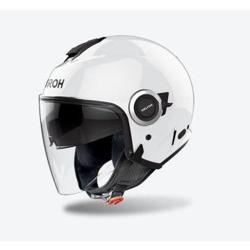 Casco jet Airoh HELYOS COLOR Bianco lucido