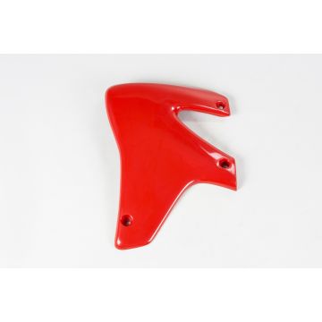 Bouchon de radiateur UFO côté gauche pour Honda XR 650R 2000-2024 Rouge