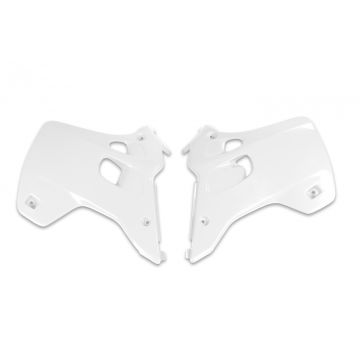 Bouchon de radiateur UFO pour Kawasaki KX 125-250 (1992-1993) Blanc