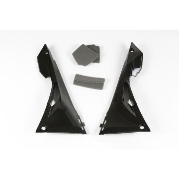 Couvercle de filtre UFO pour Honda CRF 250R, 250RX, 450R et 450RX Noir