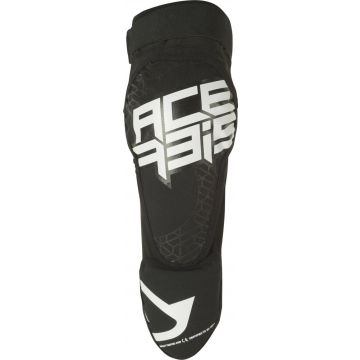 Acerbis Z-Zip pair of kneeguards Black