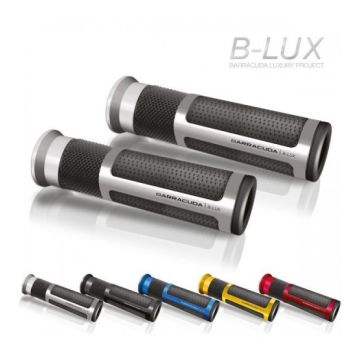 Pair of Barracuda B-lux Racing Silver grips