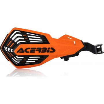 Acerbis K-Future pair of handguards Orange Black