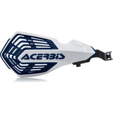 Acerbis K-Future pair of handguards White Blue