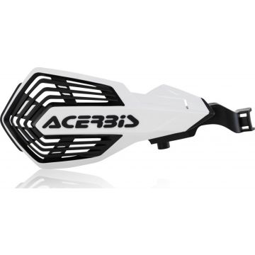 Acerbis K-Future pair of handguards White Black