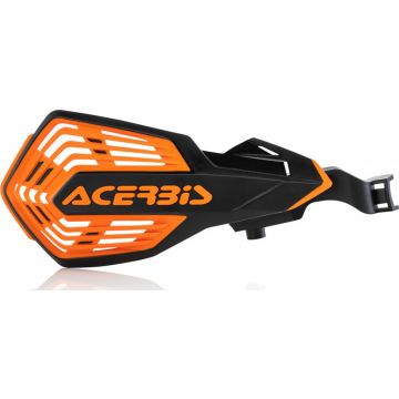 Acerbis K-Future pair of handguards Black Orange