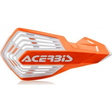 Acerbis X-Future pair of handguards Orange White