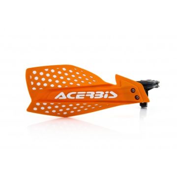 Acerbis pair of handguard cross X-Ultimate orange white