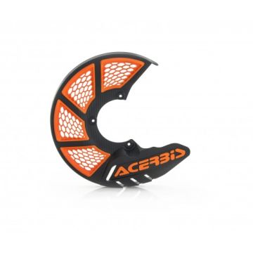 Front disc cover Acerbis 0021846 X-BRAKE 2.0 Black Orange