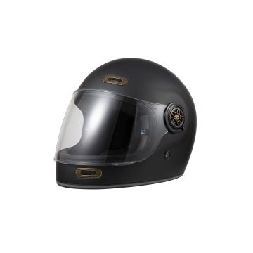 Carburo Casque intégral Retro' Ce Noir mat