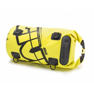 Borsa rullo da sella Givi EA114 WATERPROOF Verde Giallo Fluo