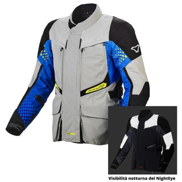 Macna Fusor WP jacket light Grey Blue Black