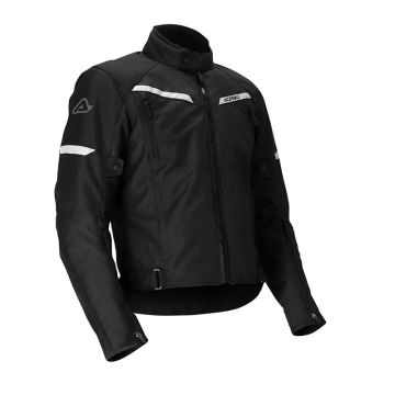 Acerbis X-STREET CE 3-layer motorcycle jacket Black