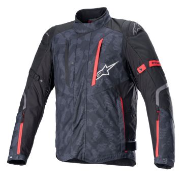 Alpinestars RX-5 DRYSTAR jacket Black Camo Red Bright