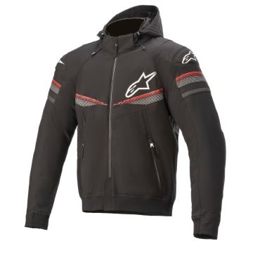 Alpinestars SEKTOR V2 TECH HOODIE Black Bright Red