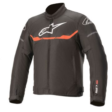 Alpinestars T-SPS WATERPROOF jacket Black Fluo Red