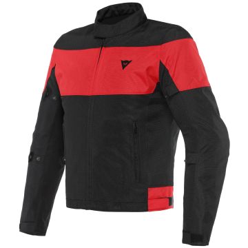 Dainese Elettrica Air motorcycle jacket Black Black Lava Red