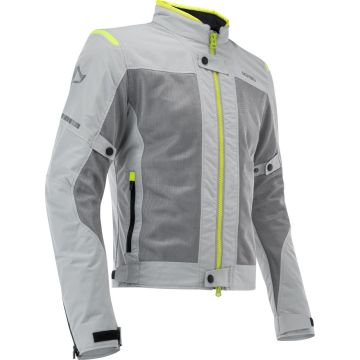 Acerbis RAMSEY VENTED CE woman summer jacket Grey Yellow