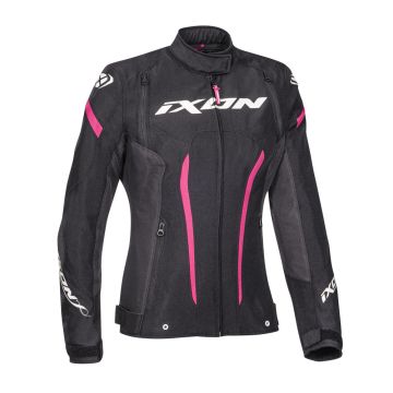 Ixon STRIKER LADY tex jacket Black Anthracite Fuchsia